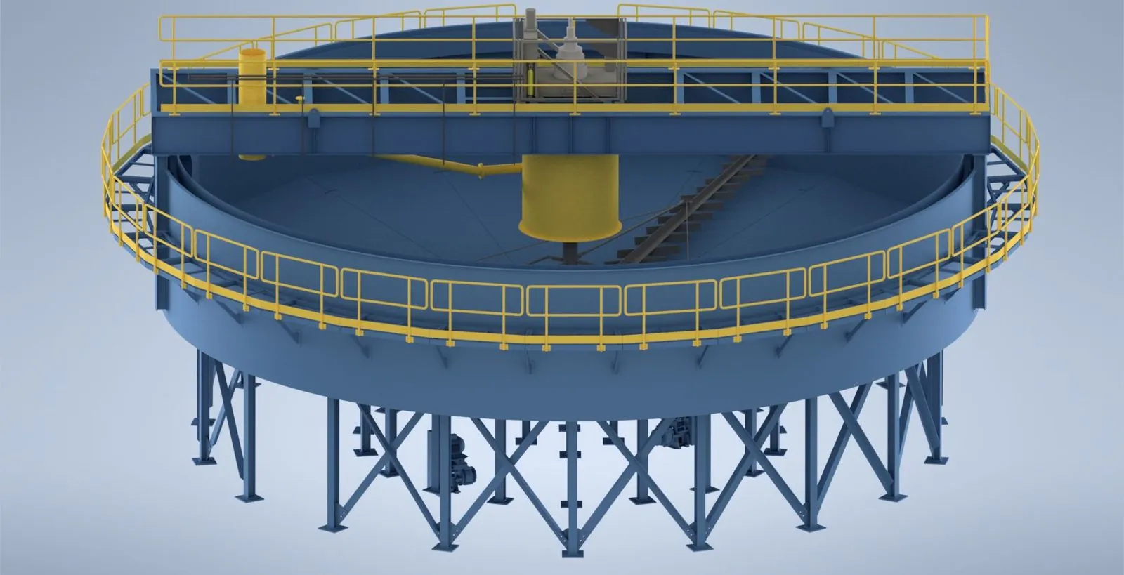 Mechanical design of the TH-320 thickener
